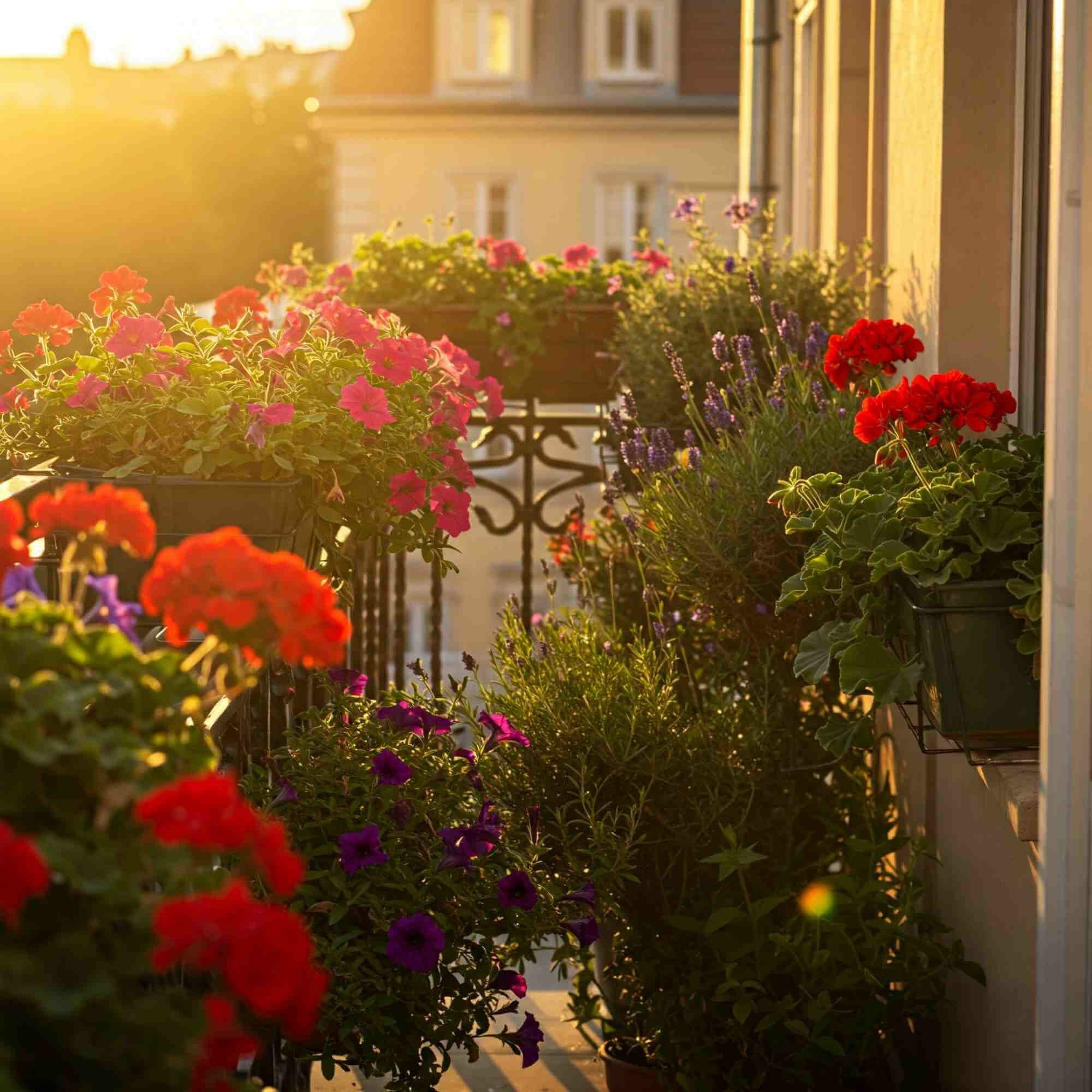 Small space, big impact: how to design a green balcony