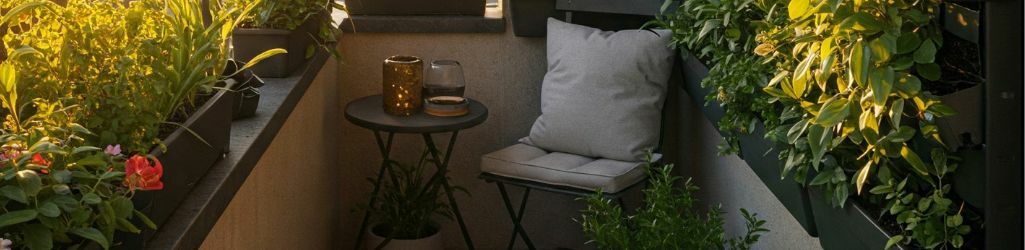 Small space, big impact: how to design a green balcony image
